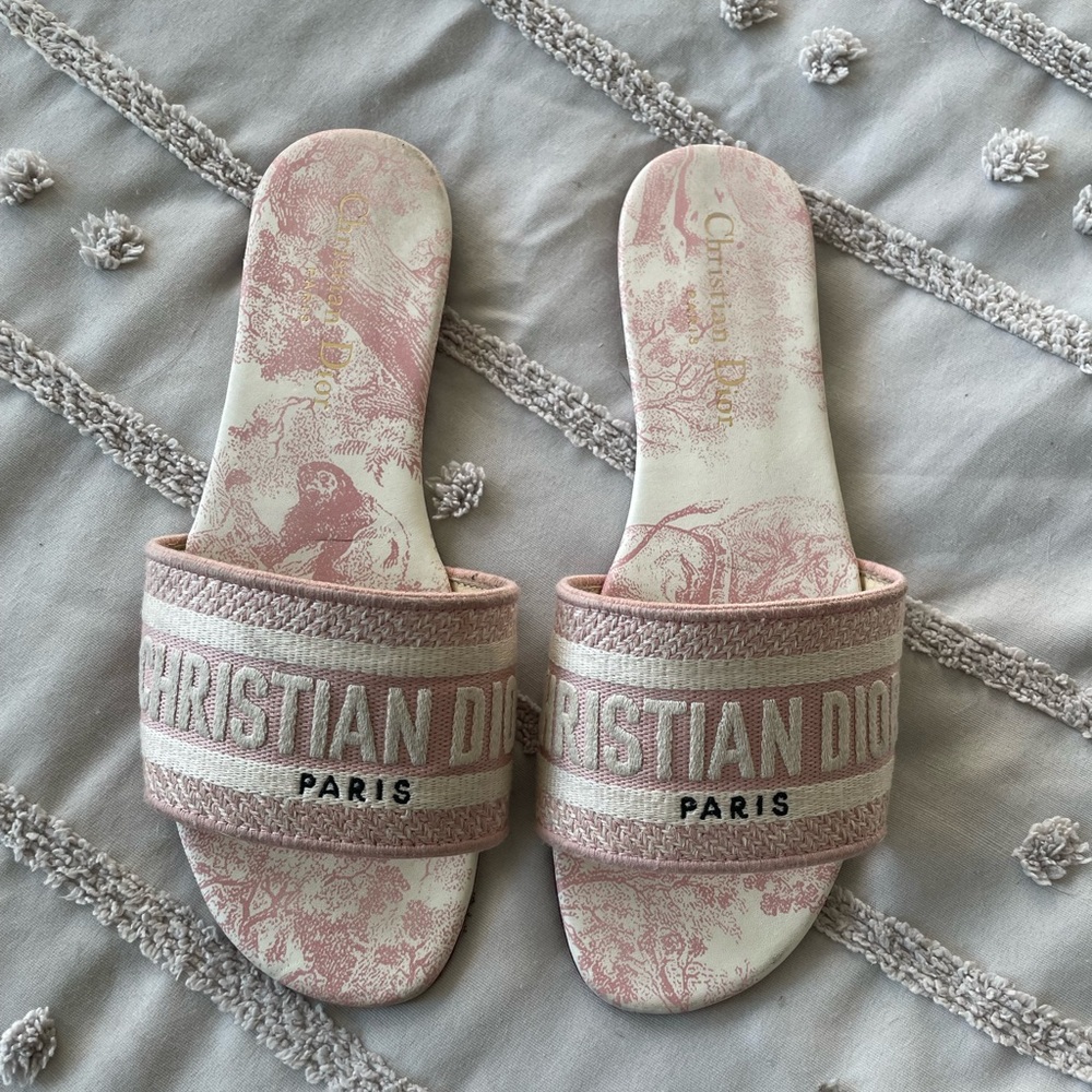 Dior Dway Slides Pink